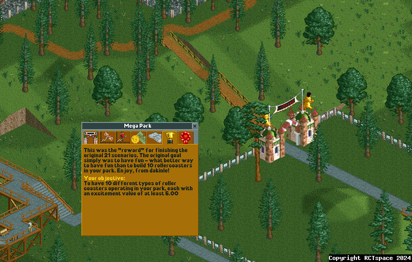 I Built The Most INSANE Theme Park Ever in RollerCoaster Tycoon 2 